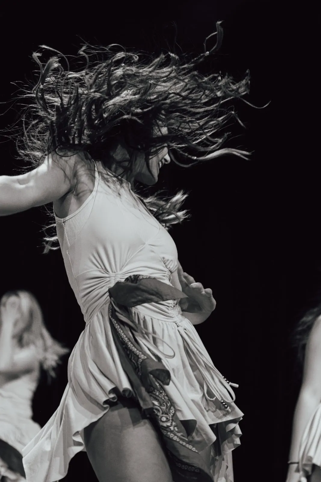 A dancer mid-turn